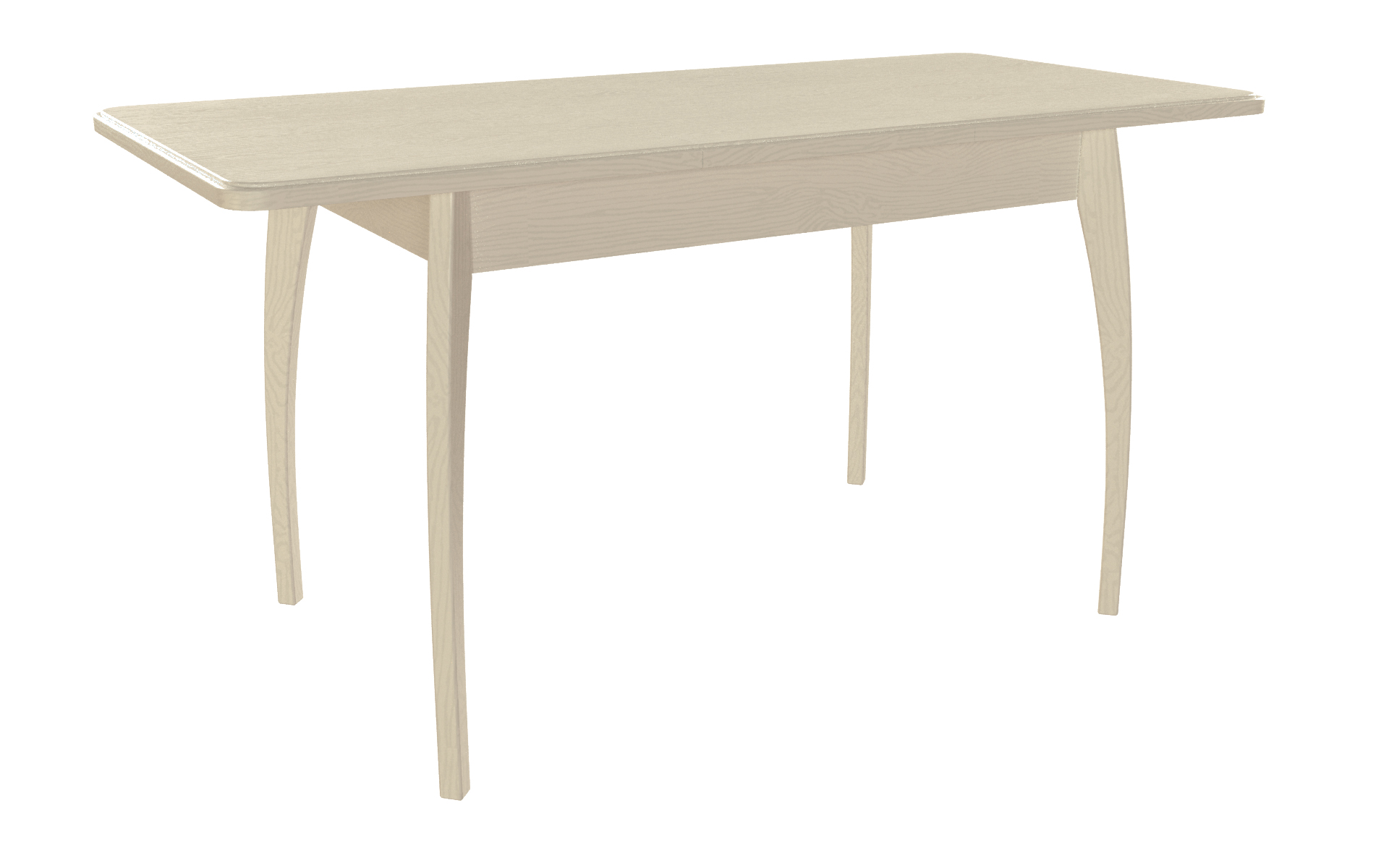 картинка Стол Леггед 1100(1500)*700*765 (тон слон.кость RAL1013) от магазина DFCH 