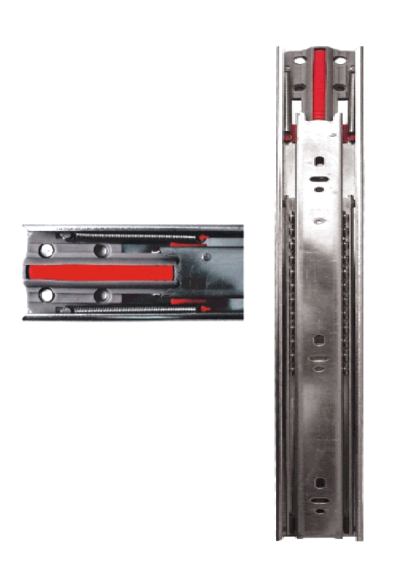 направляющие шариковые 45*350 с доводчиком купить по цене от  в Петербурге и Москве
