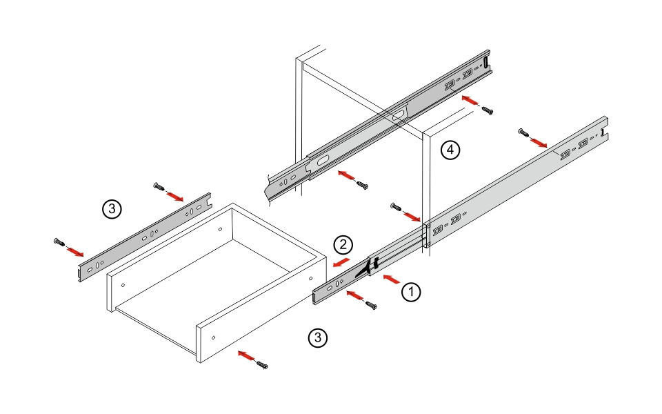 картинка направляющие шариковые 42*600 от магазина DFCH 