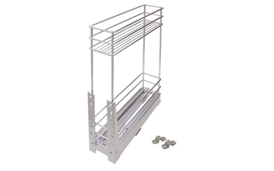 картинка KR15*2*1*150 (Бутылочница 150мм  двухуровн., донное крепл. полн. выдв.,) от магазина DFCH 