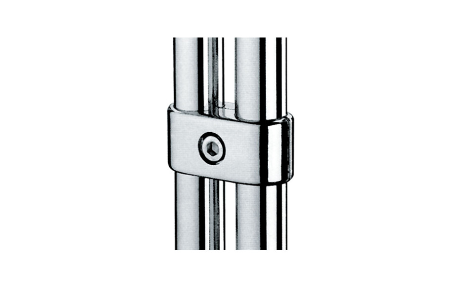 JOKER type77/R-55В соединение параллельное двойное, хром купить по цене от  в Петербурге и Москве
