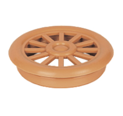 Вентиляц. решётка круглая D40мм пластик, бук купить по цене от  в Петербурге и Москве
