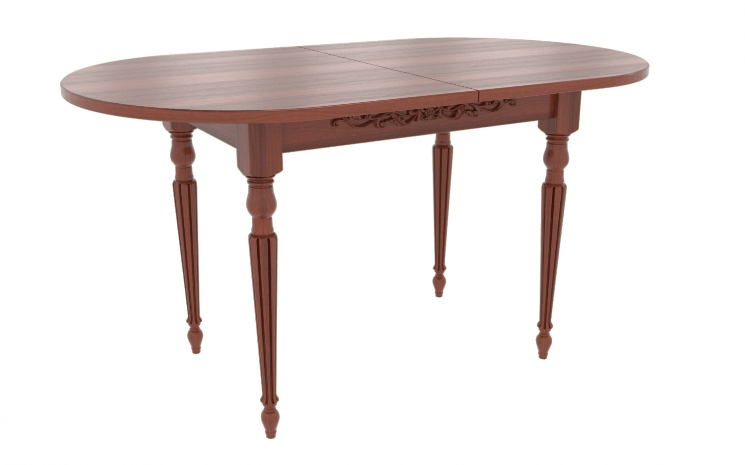картинка Стол Лофти-М 1500(2000)*900*765 (тон вишня Т-15) от магазина DFCH 
