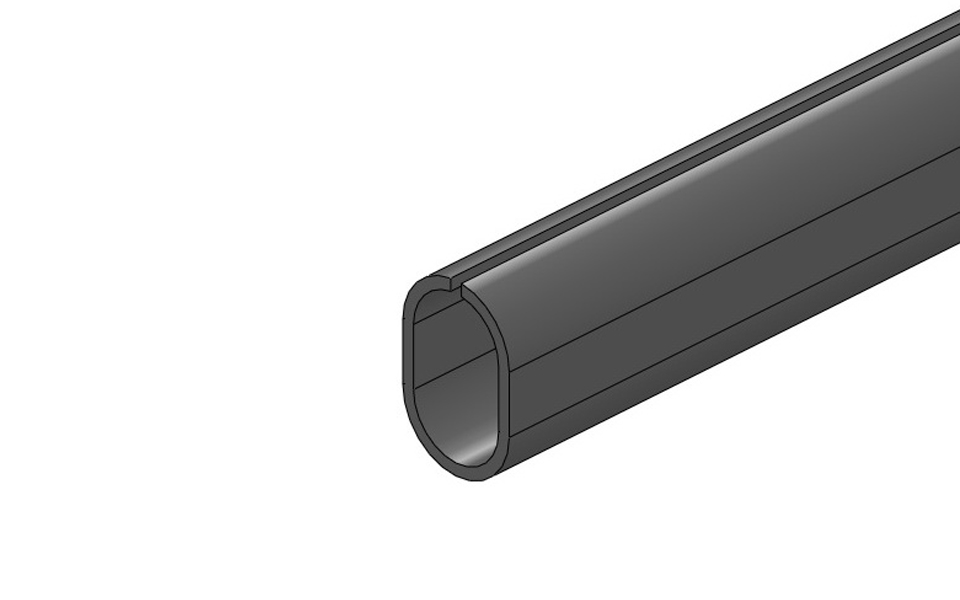картинка Вешало-штанга стальн. П-184, 2810 мм (Металлик) НАДИ 305 651 184-12.26СБ от магазина DFCH 