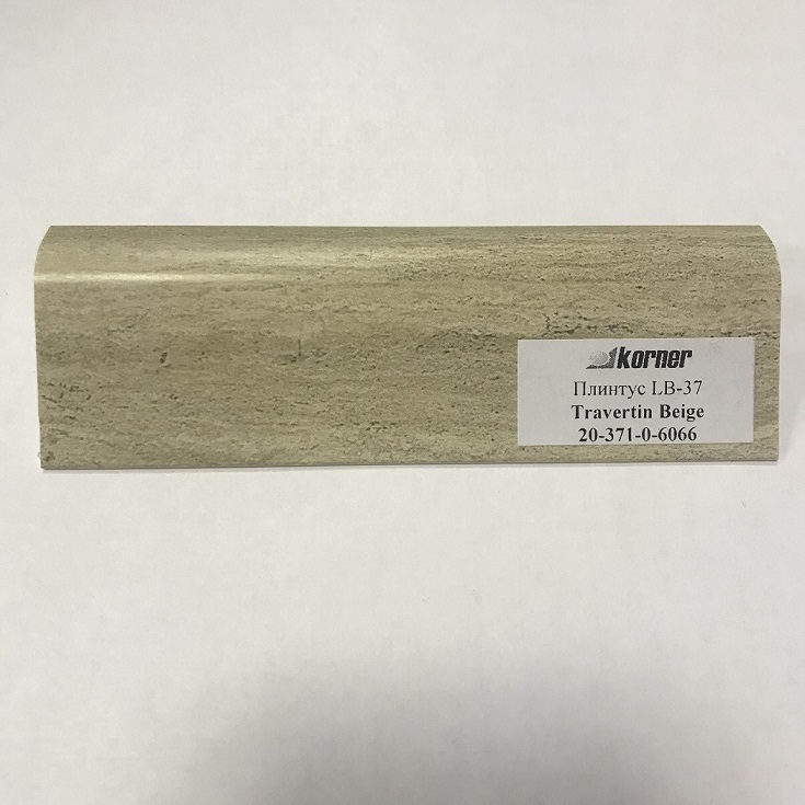 картинка Плинтус для столешниц  "сибирская сосна" 3,0 м LB-371-6066  KORNER от магазина DFCH 