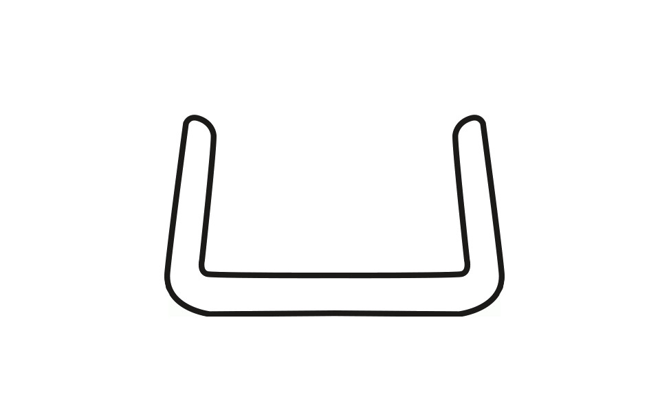 Торцевая заглушка L=1м (ваниль) №10 купить по цене от  в Петербурге и Москве
