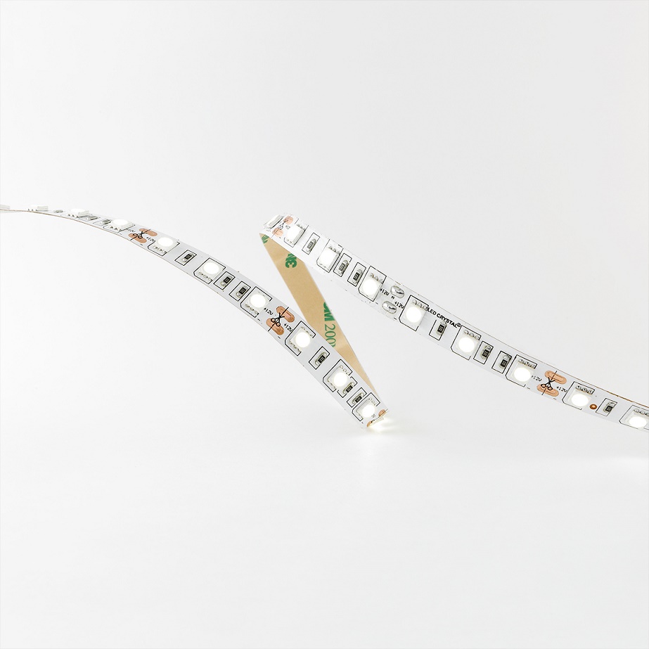 картинка Лента светодиодная 5 п.м/ 5050-60, холодный белый (5500-6000К), 14.4W, 12V, IP20 (LR4-CW) от магазина DFCH 