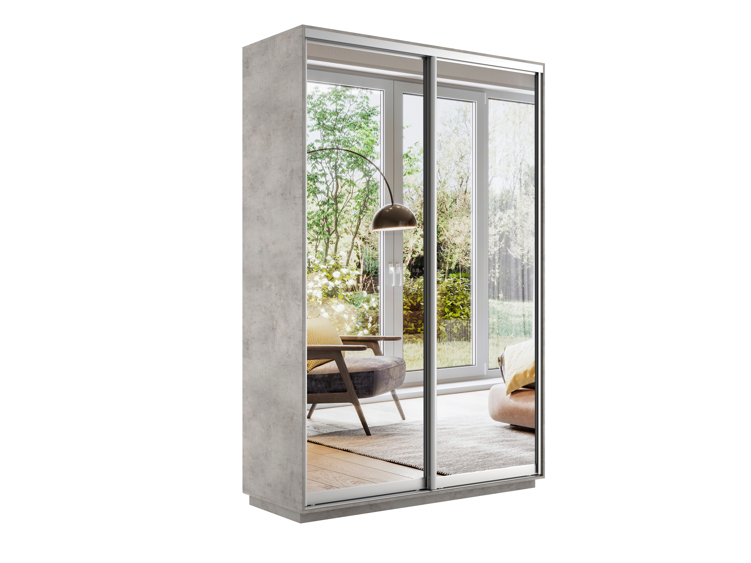 картинка Экспресс Экспенс дуо Бетон 2200 x 1600 x 600 от магазина DFCH 