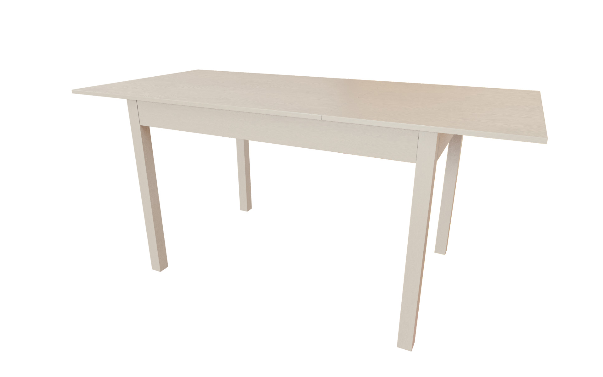картинка Стол Глэд 1200(1700)*800*765 (тон слон.кость RAL1013) от магазина DFCH 