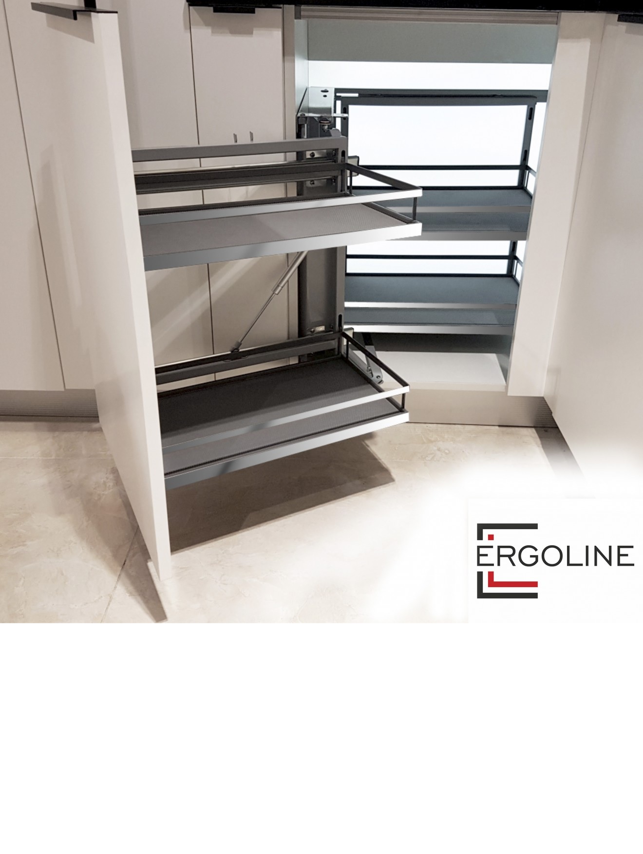 картинка KR30/1/0/400 Корзины для уголка  Ergoline от магазина DFCH 