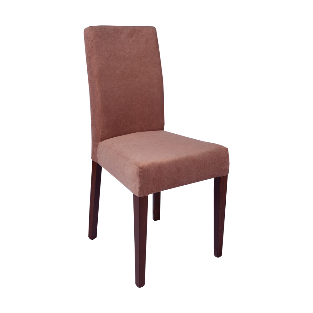 картинка Стул Джаз (тон темный орех/ тк. velvet lux 24 (светло-коричн)) от магазина DFCH 