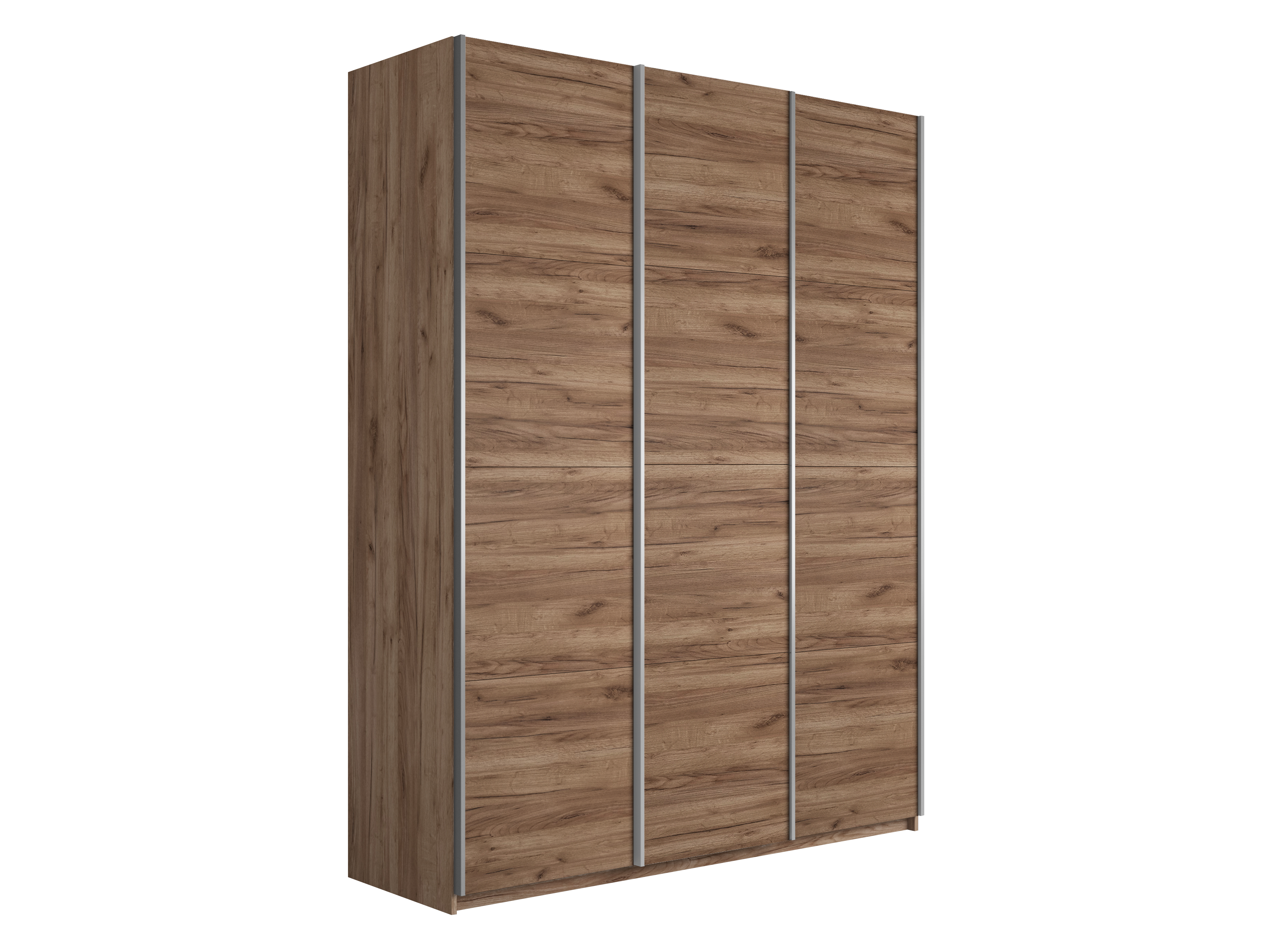 картинка Шкаф Прайм трио ДСП Крафт Табачный 2300 x 2100 x 570 от магазина DFCH 