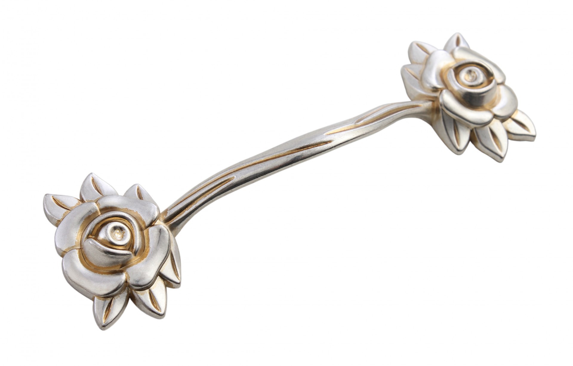 картинка Мебельная ручка LULU ROSE RS087AS/SG.3/128 от магазина DFCH 