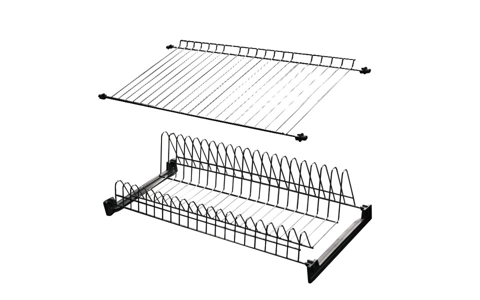 Сушилка нерж.ЮММ в базу 900 мм (с поддоном и держателями), Ограниченно годен купить по цене от  в Петербурге и Москве
