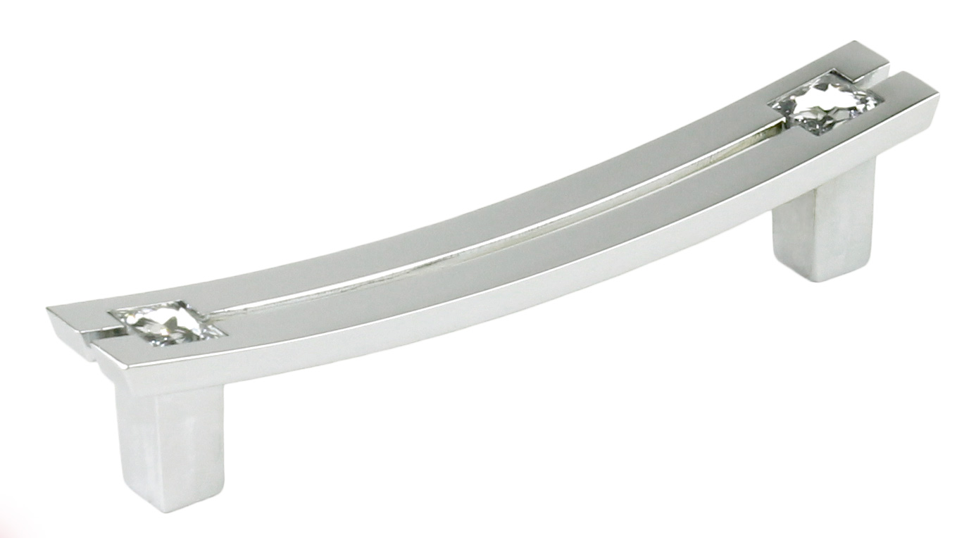картинка Мебельная ручка RS408CP/CrT.4/96 от магазина DFCH 