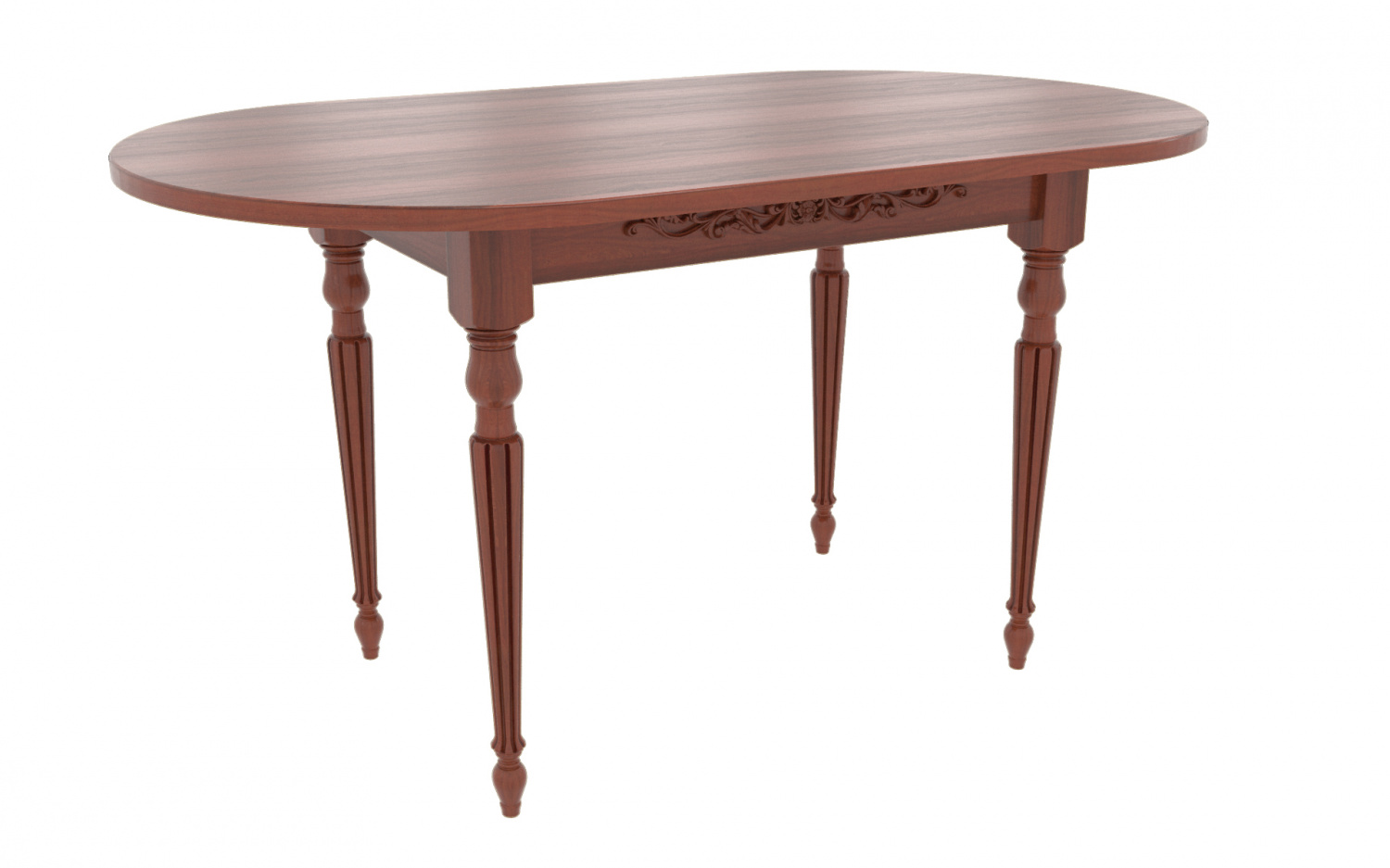картинка Стол Лофти-М 1500*900*765 (тон вишня Т-15) от магазина DFCH 