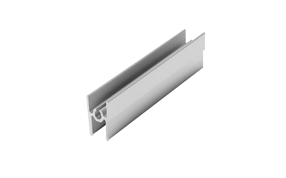 картинка Горизонталь верхняя  "Light Decoline" 6,0 м СЕРЕБРО 0,202 кг/п.м. от магазина DFCH 