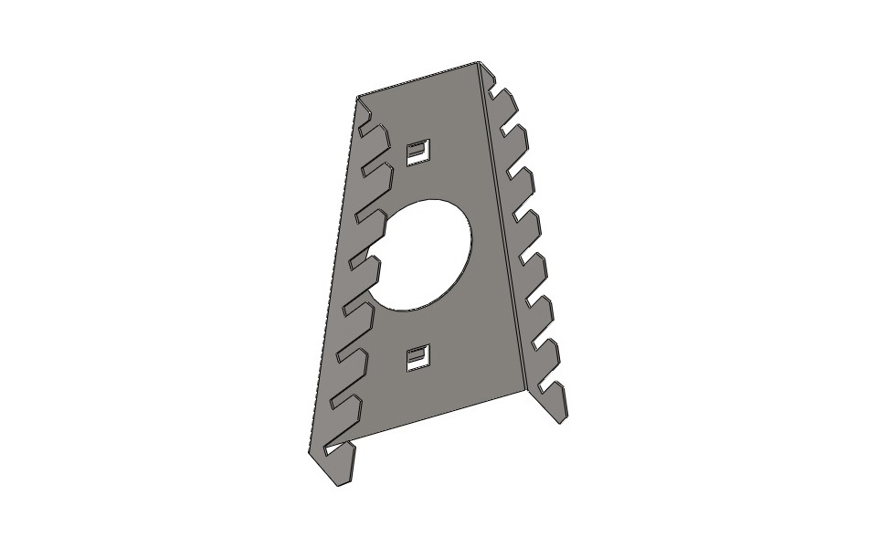 картинка Держатель для ключей Н=190 (Белый) HS036-01 от магазина DFCH 