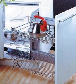 картинка Магический угол левый ХРОМ/Краска 900*500*600mm 335.001L от магазина DFCH 