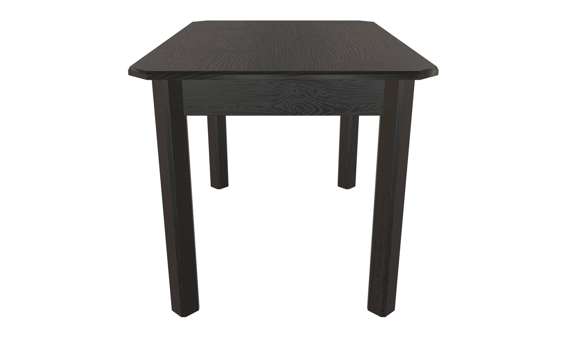 картинка Стол Руми 1200(1700)*800*765 (тон черный RAL9005) от магазина DFCH 