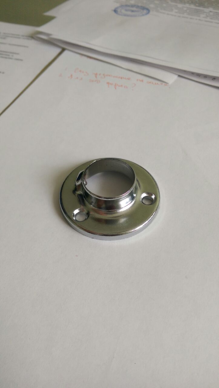 картинка Держатель для трубы 25мм с фикс хром , RHA15S, от магазина DFCH 