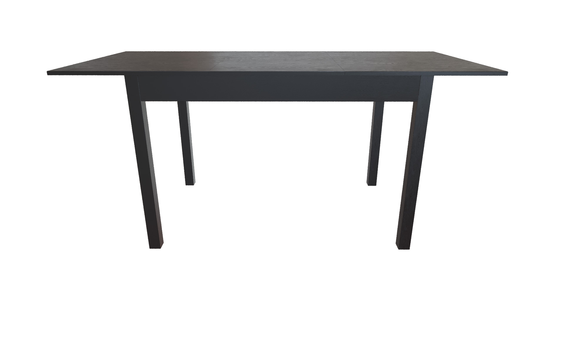 картинка Стол Глэд 1200(1700)*800*765 (тон черный RAL9005) от магазина DFCH 