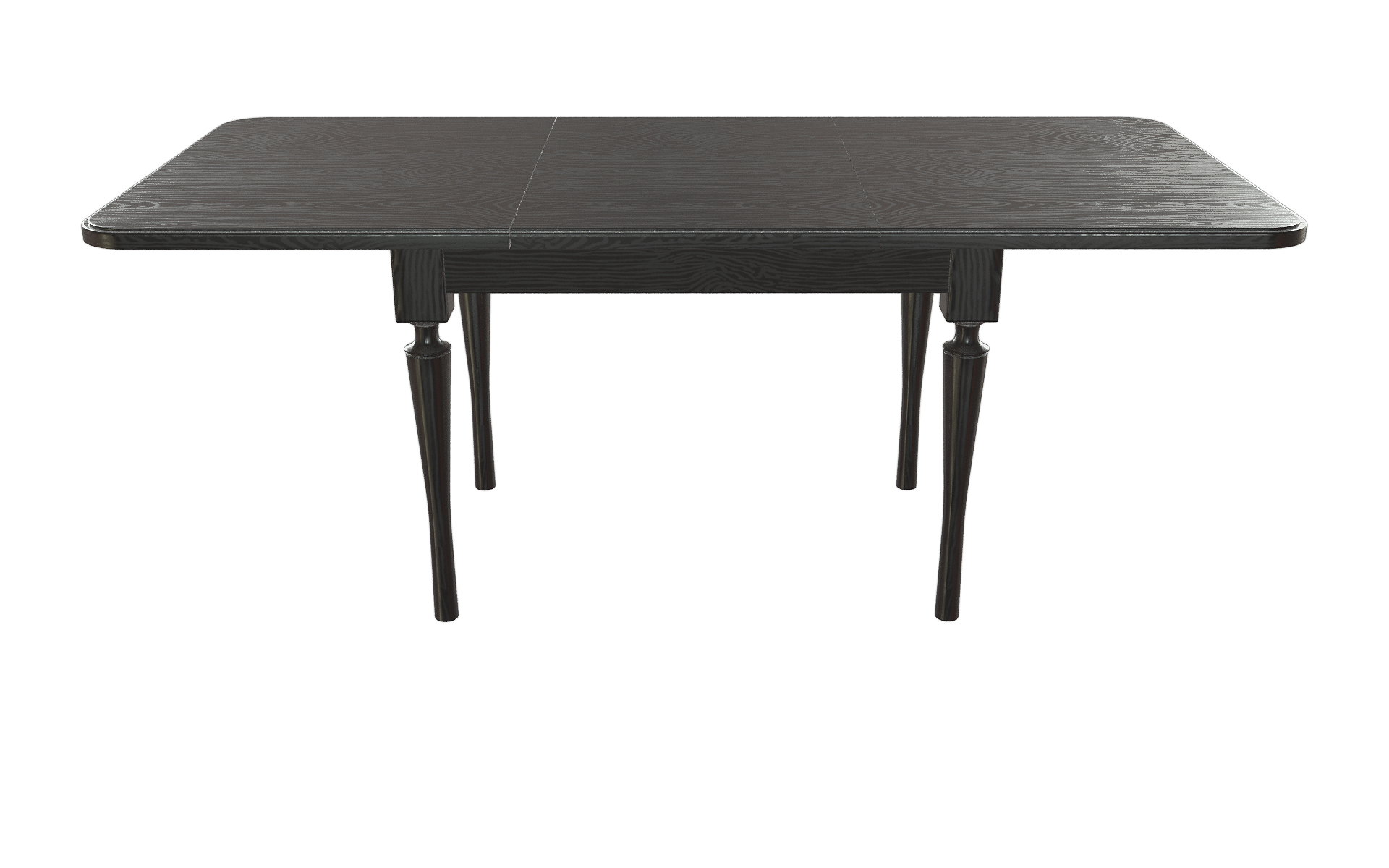 картинка Стол Лофти 1200(1700)*800*765 (тон черный RAL9005) от магазина DFCH 