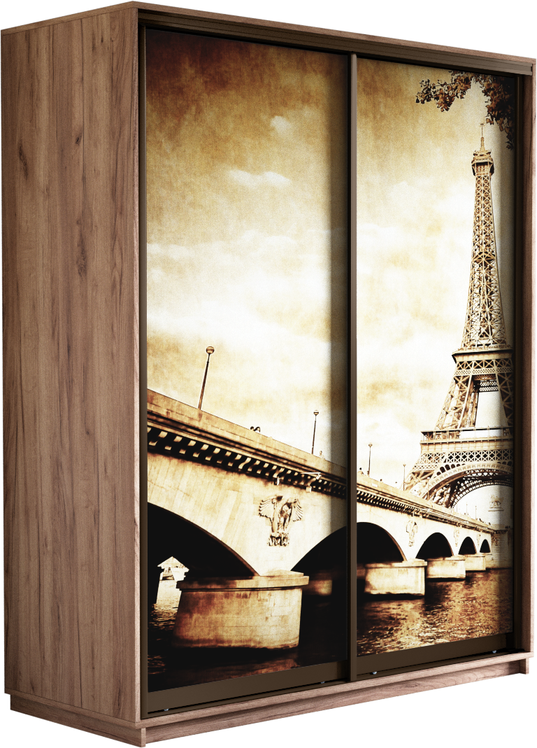 картинка Экспресс Фото дуо Париж  Крафт Табачный 2200 x 1400 x 600 от магазина DFCH 