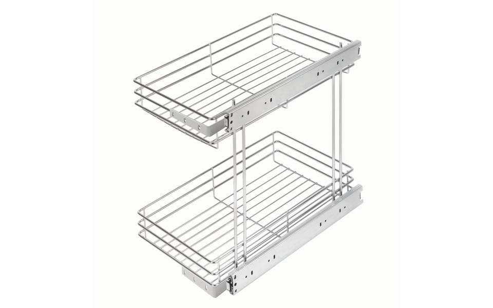 картинка KR10*1*1*300 (Корзина 300мм полного выдвижения, боковое крепление) от магазина DFCH 