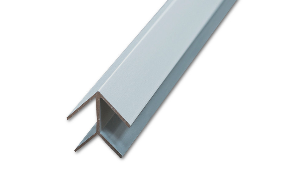 картинка Угловая планка "Елочка" для стеновых панелей 4 мм, L=600 мм от магазина DFCH 