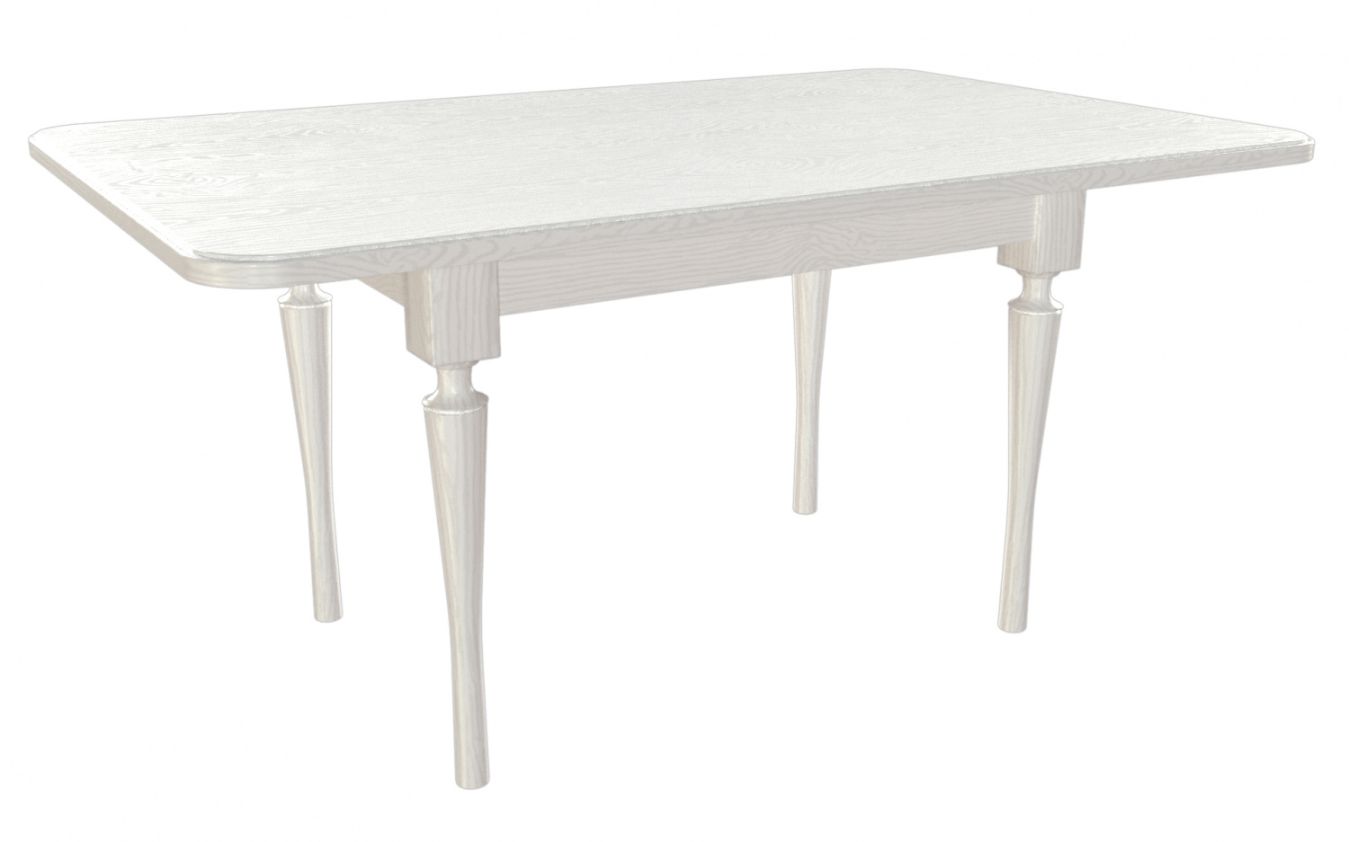картинка Стол Лофти 1400*900*765 (тон белый RAL9003) от магазина DFCH 