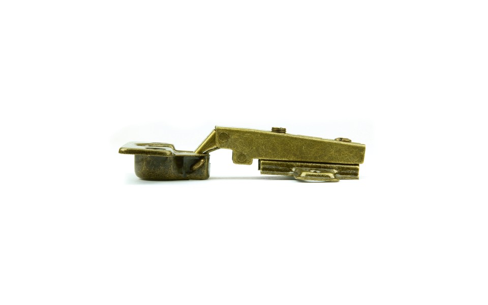 H105A02*0112 (Петля накладная 110гр. цвет старинная латунь) купить по цене от  в Петербурге и Москве
