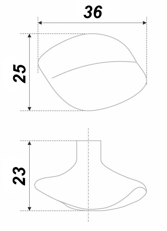 картинка Мебельная ручка CAMILA RC010BSAB.4 от магазина DFCH 