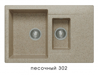 Мойка Brig-770 (песочный №302) 770*500мм купить по цене от  в Петербурге и Москве
