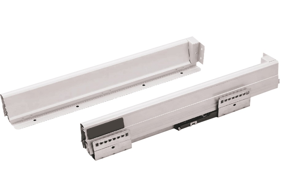 (GR802-500W) Тандембокс низкий, гладкий, белый 500*105мм купить по цене от  в Петербурге и Москве
