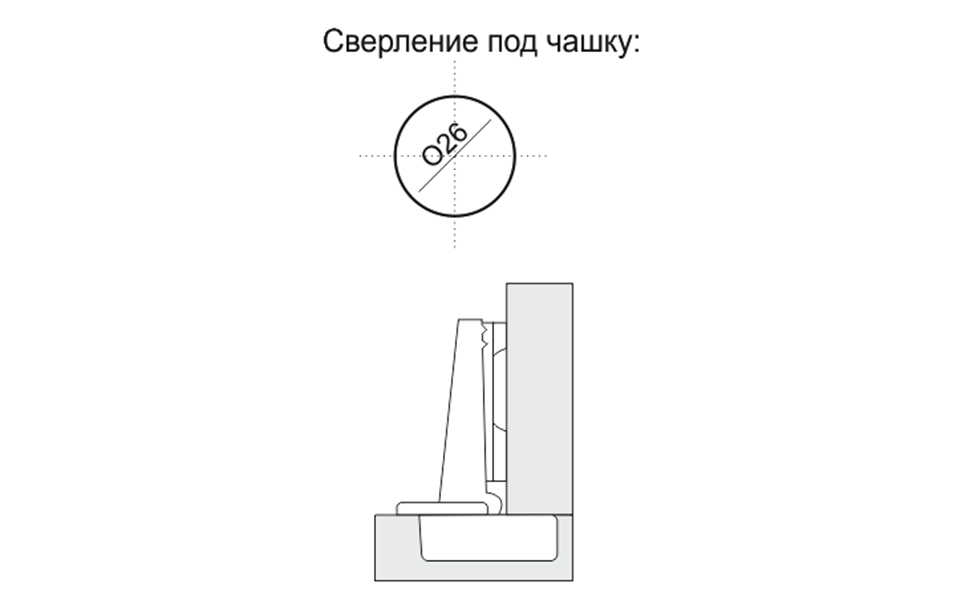 Минипетля накладная 26мм купить по цене от  в Петербурге и Москве
