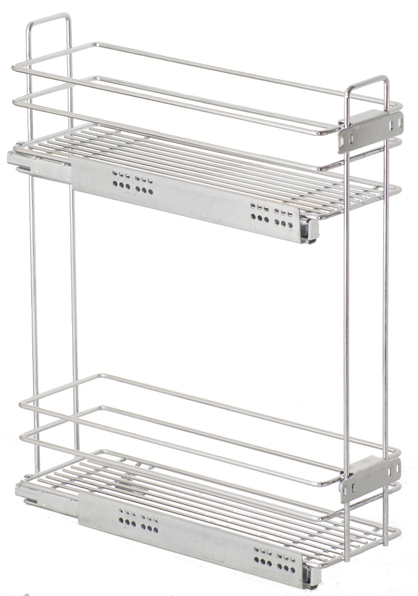 картинка Бутыл. 2-х ур.ЮММ Квадро Hettich,база 200мм (150х450х530) с бок.крепл.,с рег.фас., c дов. Огр.г от магазина DFCH 