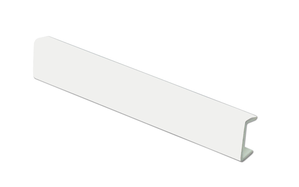 Торцевая заглушка L=1м (белая) №2 купить по цене от  в Петербурге и Москве
