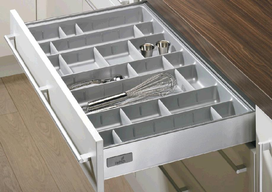 картинка 13303 OrgaTray Professional, лоток для столовых приборов для InnoTech 470х400 мм, серый от магазина DFCH 
