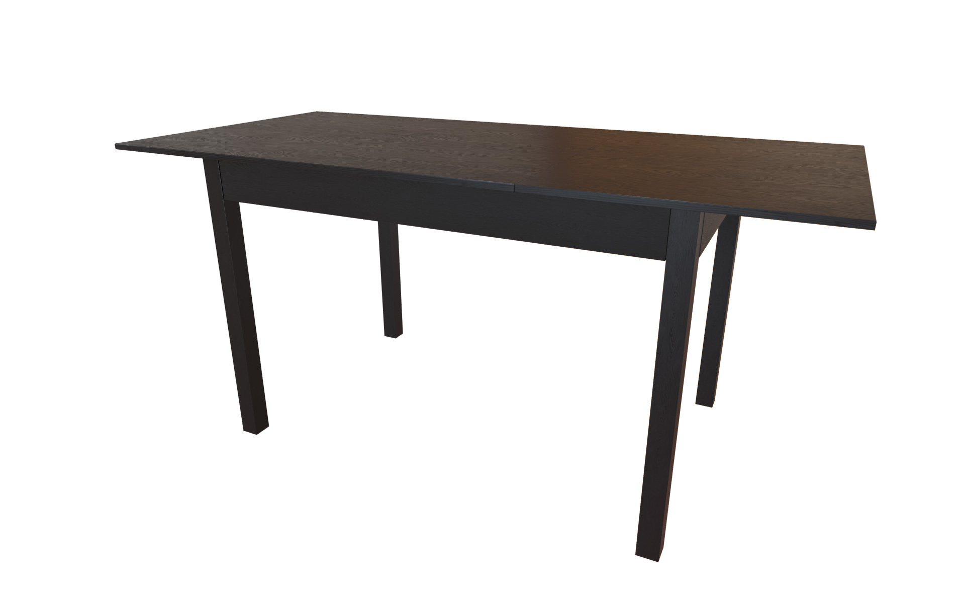 картинка Стол Глэд 1200(1700)*800*765 (тон черный RAL9005) от магазина DFCH 