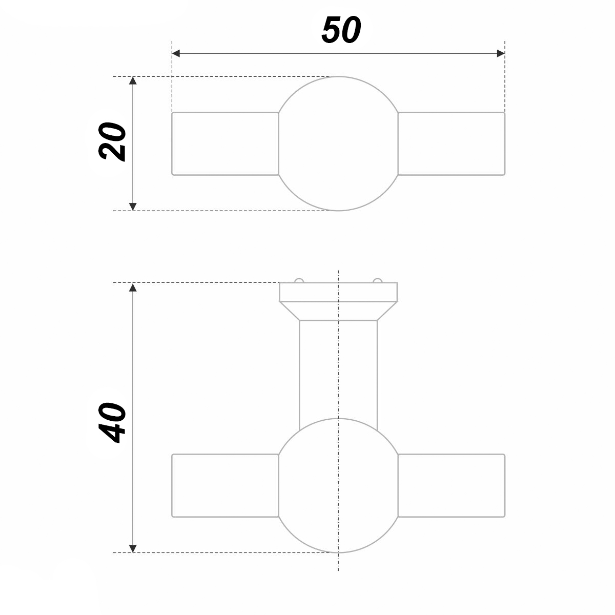 картинка Мебельная ручка ANCHOR RC089BSN.1 от магазина DFCH 