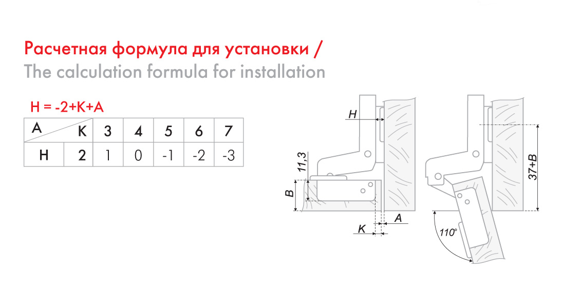 картинка Мебельная петля без пружины LIBERTY H691C02/0112 от магазина DFCH 