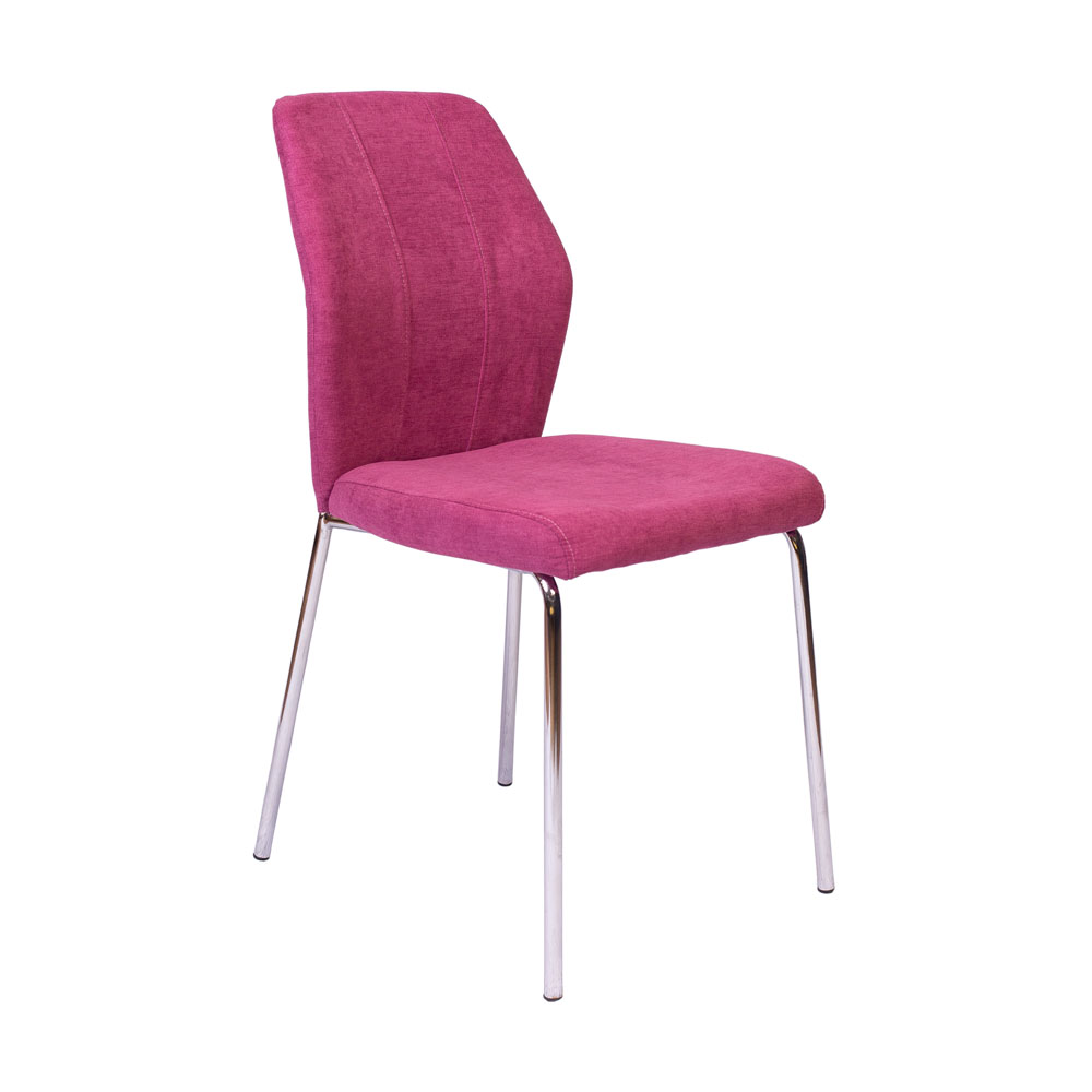 картинка Стул West (тк.Велюр розовый 1701-13 (purple)) от магазина DFCH 