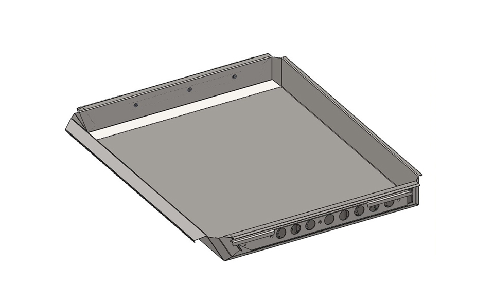 картинка Ящик выдвижной 600х450х75 мм (Белый) HS013-01 от магазина DFCH 