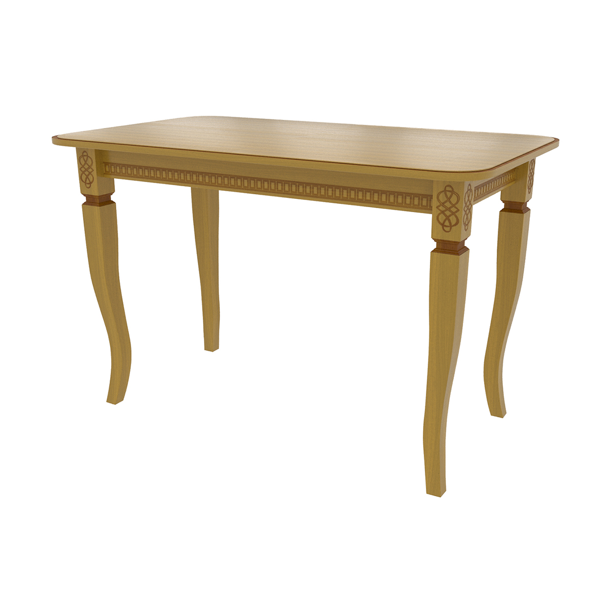 картинка Стол Роял 1200(1600)*700*765 (тон дуб Т-07 + патина орех темн.) от магазина DFCH 