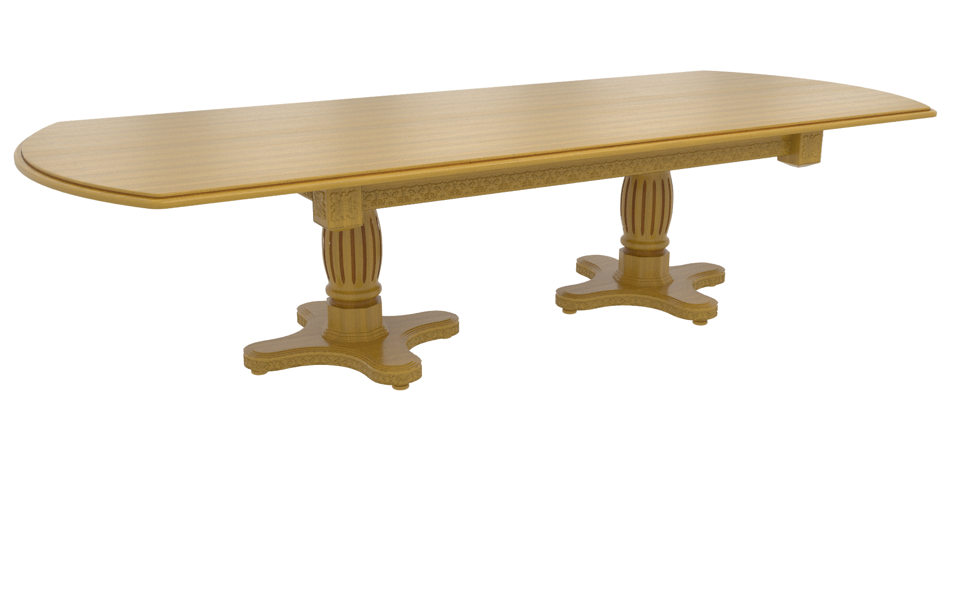 картинка Стол Гранд 2200(3200)*1100*765 (тон дуб Т-07 + патина орех темн.) от магазина DFCH 